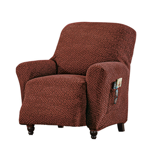 Ebern Designs Kennley Box Cushion Recliner Slipcover Wayfair